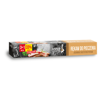 Anna Zaradna Rękaw do pieczenia 3 m + 1 mgratis box