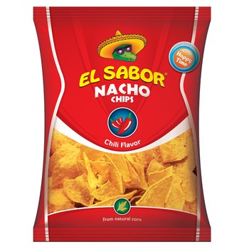 Nachosy o smaku chili 100g El Sabor