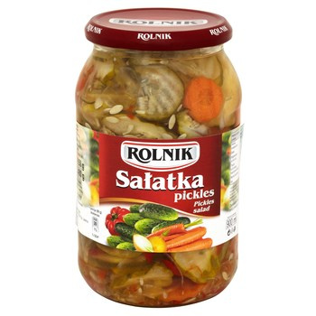 ROLNIK SAŁATKA PICKLES 850G