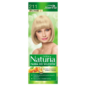 Joanna Naturia Color Farba do włosów złoty piasek 211
