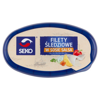 Seko Filety śledziowe w sosie salsa 250g