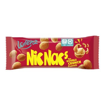 NicNacʹs Orzeszki ziemne w chrupiącej panierce prażone 40 g