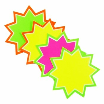 KORFED Gwiazdy foliowane mix x 10 szt.