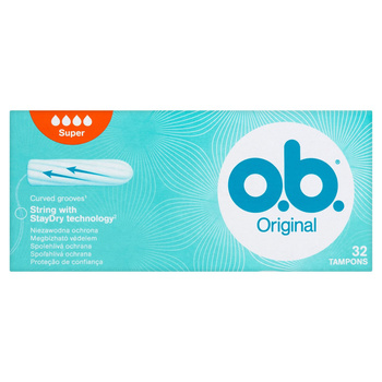 O.B. Original Super Tampony 32 sztuki
