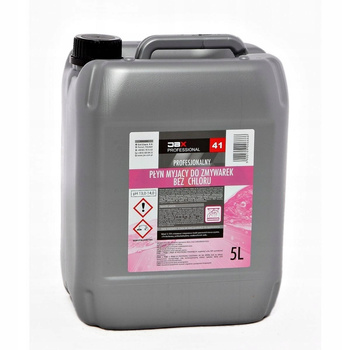 Profesjonalny Płyn Myjący do zmywarek bez chloru Jax Professional "41" 5L
