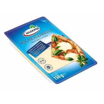 MLE.MOZZARELLA PLASTRY 150G