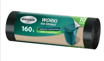 Grosik Worki na śmieci 160 l 10 szt