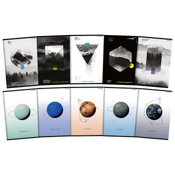 Zeszyt Geo/Planet A5 60k linia z marginesem TOP 2000