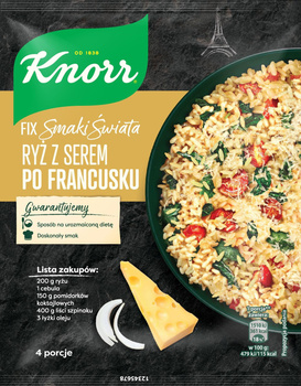 Knorr Fix Smaki Świata Ryż z serem po francusku 45 g