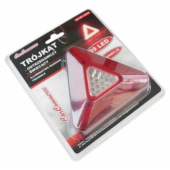 Trójkąt ostrzegawczy świecący