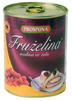PROSPONA FRUŻELINA MALINA W ŻELU 380G