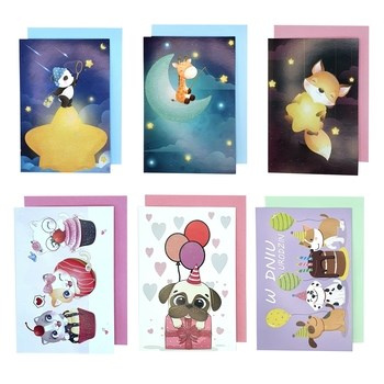 Kartka okolicznościowa INCOOD dla dzieci