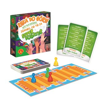 Gra planszowa Quiz ręka do góry! - zgdanij co to za superbohater