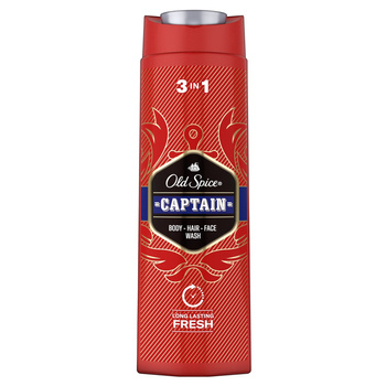 Old Spice Captain Żel pod prysznic i szampon dla mężczyzn 400 ml