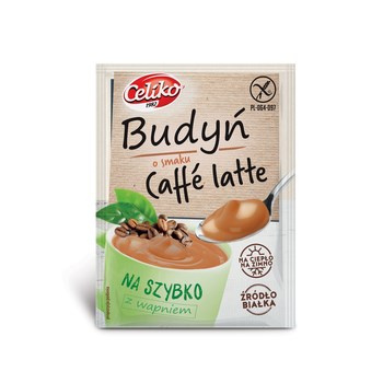 Celiko Budyń "Na szybko" o smaku caffe latte 37g Produkt bezglutenowy