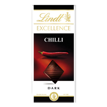 Lindt Excellence Czekolada ciemna z ekstraktem z papryki chili 100 g