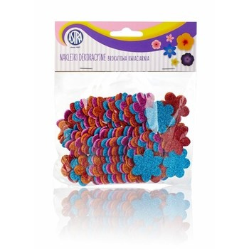 Naklejki samoprzylepne na piance - Brokatowa kwiaciarnia