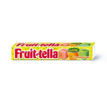Fruittella Kwaśne cukierki do żucia cytrusowy mix 41 g