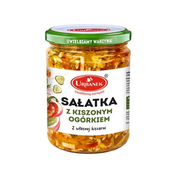 URB.SAŁATKA Z OGÓRKIEM 510G