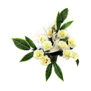 Kompozycja w wazonie 8 kwiatów