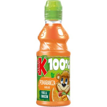 Kubuś 100% Sok pomarańcza jabłko 300 ml
