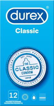 Durex Classic Prezerwatywy 12 szt
