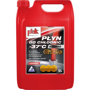 Gotowy płyn do chłodnic -37°C 5 l Plak Autorad G12+