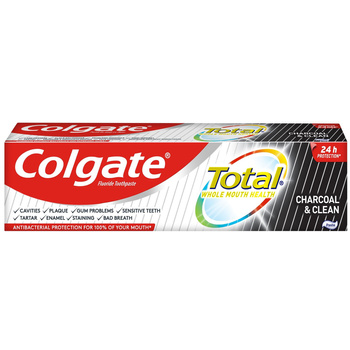 Colgate Total Charcoal & Clean multiochronna Pasta do zębów z aktywnym węglem 75 ml