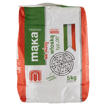 Młyny Stoisław Mąka pszenna na pizzę włoską typ 00 5 kg
