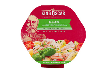 King Oscar Sałatka gotowa do spożycia w stylu włoskim 220 g