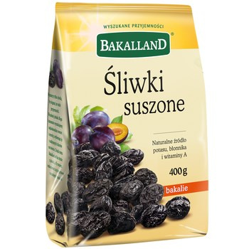 Bakalland Śliwki suszone 400 g