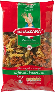 Pasta Zara Spirali Tricolore 500g (świderek 3 kolory)