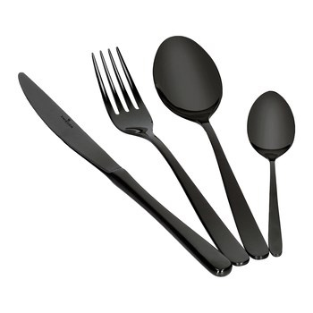Komplet sztućców 24 szt. VESPER Black ZWIEGER