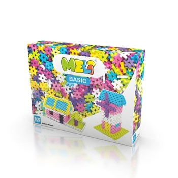 Klocki Meli Basic Pink 600 szt