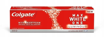 Colgate Max White Luminous Wybielająca pasta do zebów z fluorem 75 ml