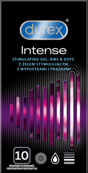 Durex Intense Prezerwatywy 10 szt