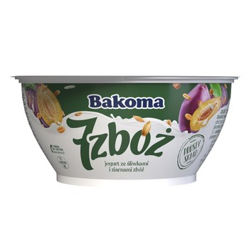 BAK.JOGURT 7 ZBÓŻ ŚLIWKA  140G