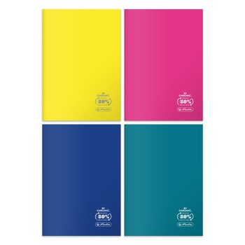 Herlitz Zeszyt A5 60 kratka eco pp colors fsc