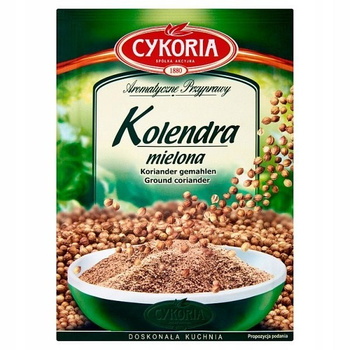 Cykoria Aromatyczne Przyprawy Kolendra mielona 20 g