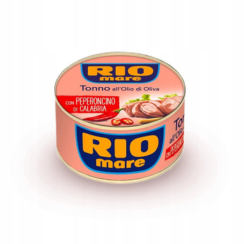 Rio Mare Tuńczyk w oliwie z oliwek z papryką chili 3 x 80g