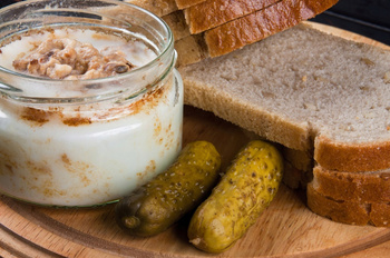 Smalec wiejski z cebulką Szybryt 180g