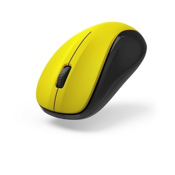 Mysz bezprzewodowa Hama MW-300 V2 173023 żółta