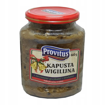 Kapusta wigilijna ze śliwkami i grzybami Provitus 660g