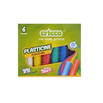 Plastelina Cricco 6 kolorów