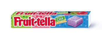 Fruittella Cukierki do żucia o smaku czarnej porzeczki kiwi i granatu 41 g
