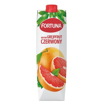 Fortuna Nektar grejpfrut czerwony 1 l