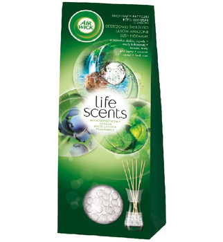 Air Wick Life Scents Pachnące patyczki o zapachu deszczowej świeżości lasów Amazonii 30 ml