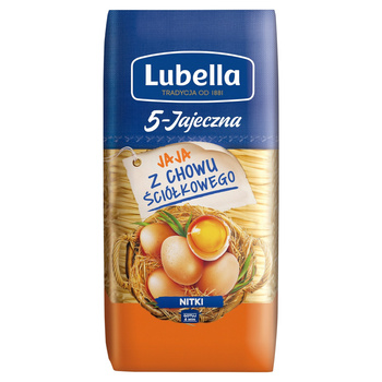 Lubella 5-Jajeczna Makaron nitki 250 g
