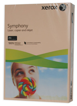 Papier ksero kolorowy Xerox Symphony A4 80g/m2 500arkuszy łososiowy jasny