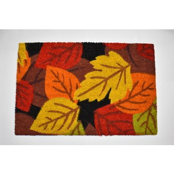 Wycieraczka kokosowa 40x60cm na PCV LIŚCIE FPC 59